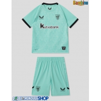 Maglie da calcio Athletic Bilbao Terza Maglia Bambino 2025-26 Manica Corta + Pantaloni corti)